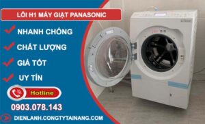nguyên nhân lỗi h1 máy giặt panasonic