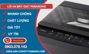 nguyên nhân lỗi u4 máy giặt panasonic