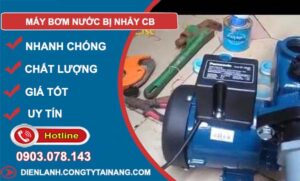 nguyên nhân máy bơm nước bị nhảy CB