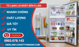 nguyên nhân tủ lạnh lg nháy đèn 8 lần