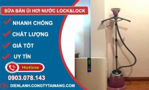 Sửa bàn ủi hơi nước lock&lock tại nhà