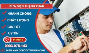 Sửa Điện Tại Thạnh Xuân