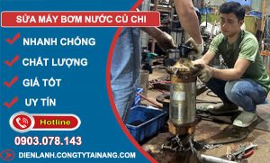 sửa máy bơm nước Củ Chi