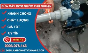 sửa máy bơm nước Phú Nhuận