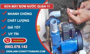 sửa máy bơm nước Quận 11