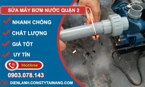 Sửa Máy Bơm Nước Quận 2