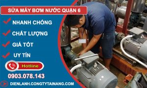 Sửa Máy Bơm Nước Quận 6