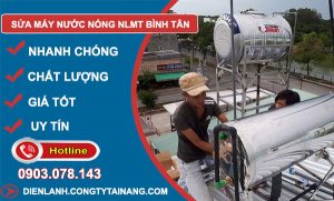 sửa máy nước nóng năng lượng mặt trời Bình Tân