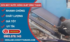 Sửa Máy Nước Nóng Năng Lượng Mặt Trời Bình Thạnh