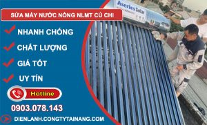 sửa máy nước nóng năng lượng mặt trời Củ Chi