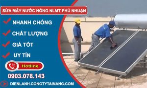 sửa máy nước nóng năng lượng mặt trời Phú Nhuận