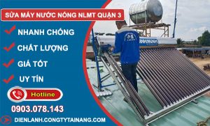 Sửa Máy Nước Nóng Năng Lượng Mặt Trời Quận 3