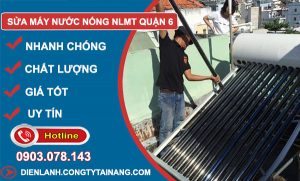 Sửa Máy Nước Nóng Năng Lượng Mặt Trời Quận 6