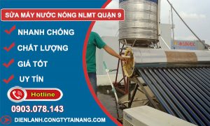 sửa máy nước nóng năng lượng mặt trời Quận 9