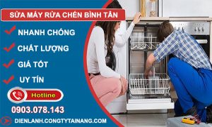 Sửa Máy Rửa Chén Bình Tân