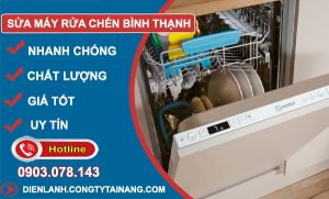 sửa máy rửa chén Bình Thạnh