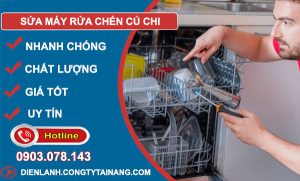 sửa máy rửa chén củ chi
