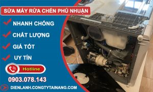 Sửa Máy Rửa Chén Phú Nhuận