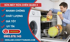 Sửa Máy Rửa Chén Quận 4