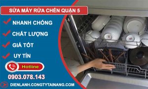 sửa máy rửa chén Quận 5