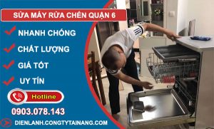 Sửa Máy Rửa Chén Quận 6