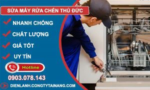 sửa máy rửa chén Thủ Đức