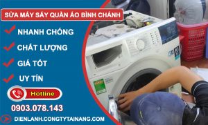 Sửa Máy Sấy Quần Áo Bình Chánh