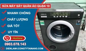 sửa máy sấy quần áo Quận 10