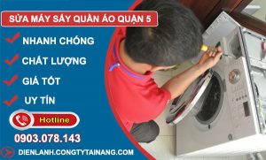 Sửa Máy Sấy Quần Áo Quận 5