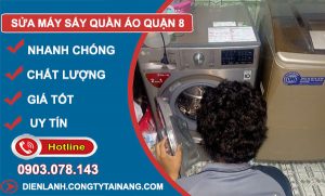 sửa máy sấy quần áo Quận 8