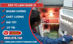 sửa tủ lạnh quận 10