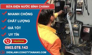 Sửa Điện Nước Bình Chánh