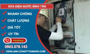Sửa Điện Nước Bình Tân