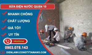Sửa Điện Nước Quận 10