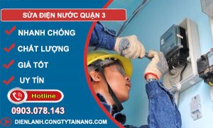 Sửa Điện Nước Quận 3