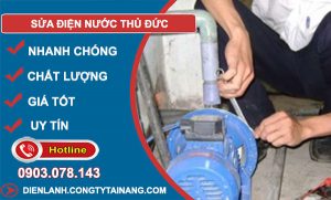Sửa Điện Nước tại Thủ Đức