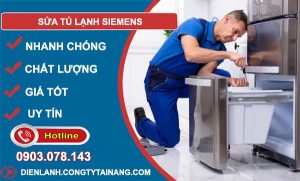 thợ sửa tủ lạnh siemens