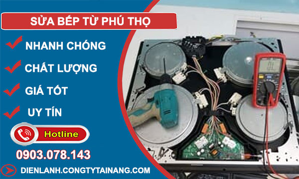 Sửa Bếp Từ Phú Thọ