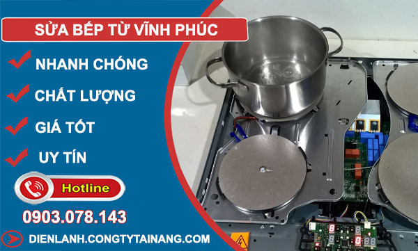 Sửa Bếp Từ Tại Vĩnh Phúc