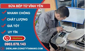 Sửa Bếp Từ Tại Vĩnh Yên