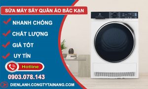 Sửa Máy Sấy Quần Áo Bắc Kạn