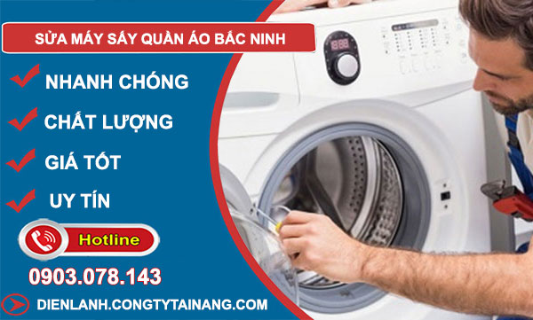 Sửa Máy Sấy Quần Áo Bắc Ninh