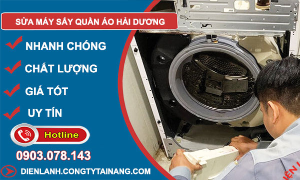 Sửa Máy Sấy Quần Áo Hải Dương