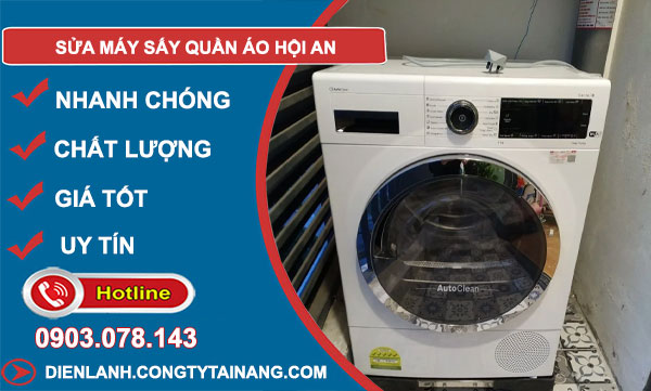 Sửa Máy Sấy Quần Áo Hội An