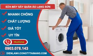 Sửa Máy Sấy Quần Áo Lạng Sơn