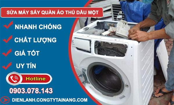 Sửa Máy Sấy Quần Áo Tại Thủ Dầu Một
