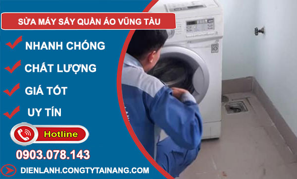 Sửa Máy Sấy Quần Áo Tại Vũng Tàu