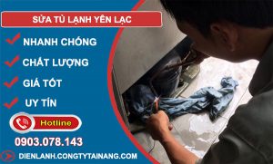 sửa tủ lạnh tại yên lạc