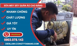 Thợ Sửa Máy Sấy Quần Áo Cao Bằng
