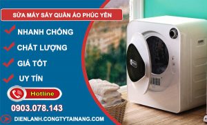 Thợ Sửa Máy Sấy Quần Áo Phúc Yên